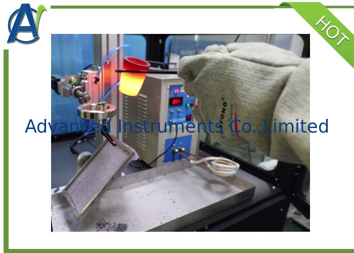 ISO 9185 Molten Metal Splashes Resistant Test Equipment for Protective Clothing