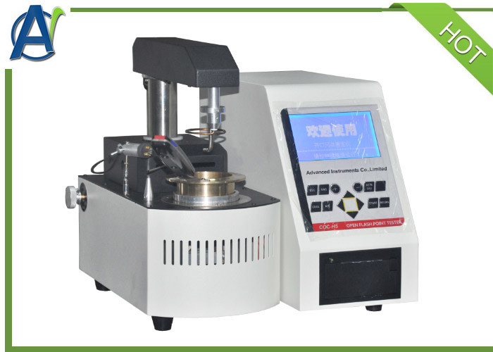 Fully Automatic COC Open Cup Flash Point Tester ASTM D92 Ambient400℃