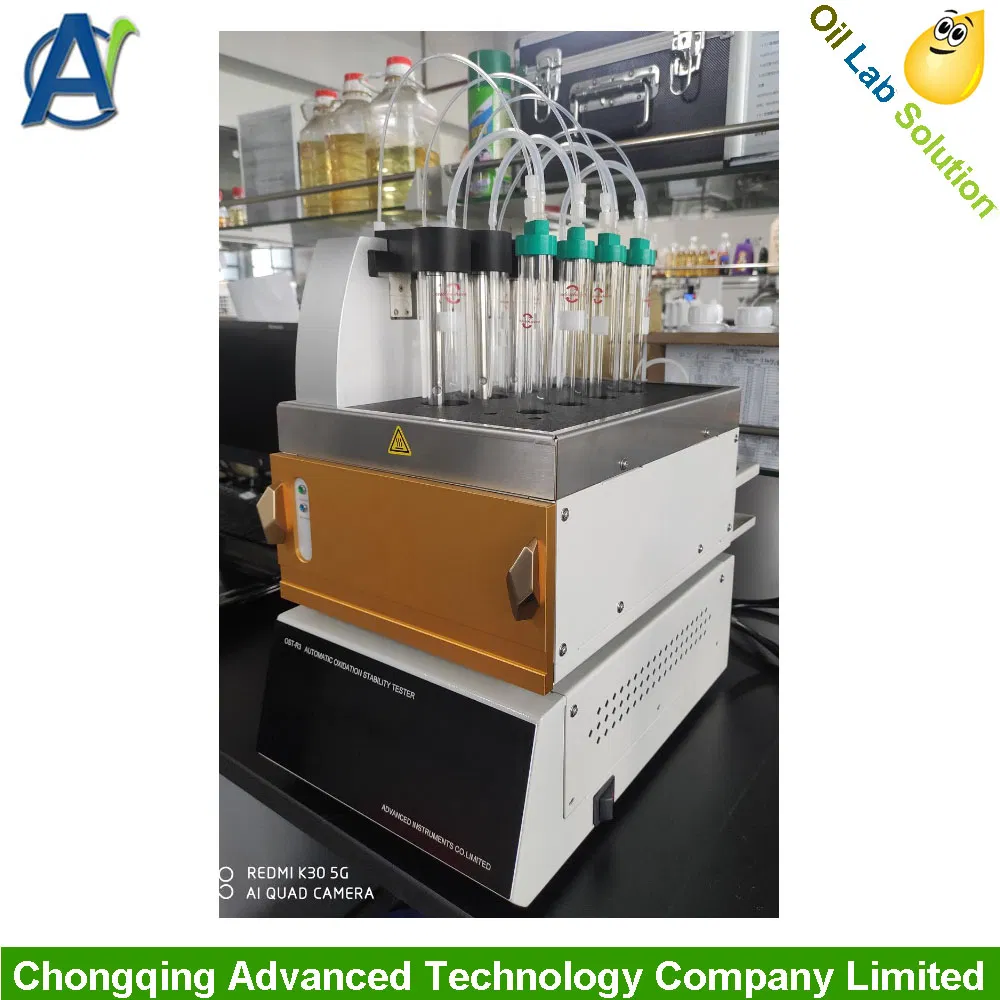 En16568 Automatic Fame Rancimat Biodiesel Oxidation Stability Test Equipment