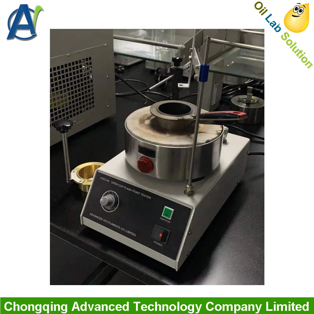 ASTM D92 Cleveland Open Cup Flash Point and Ignition Point Test Machine