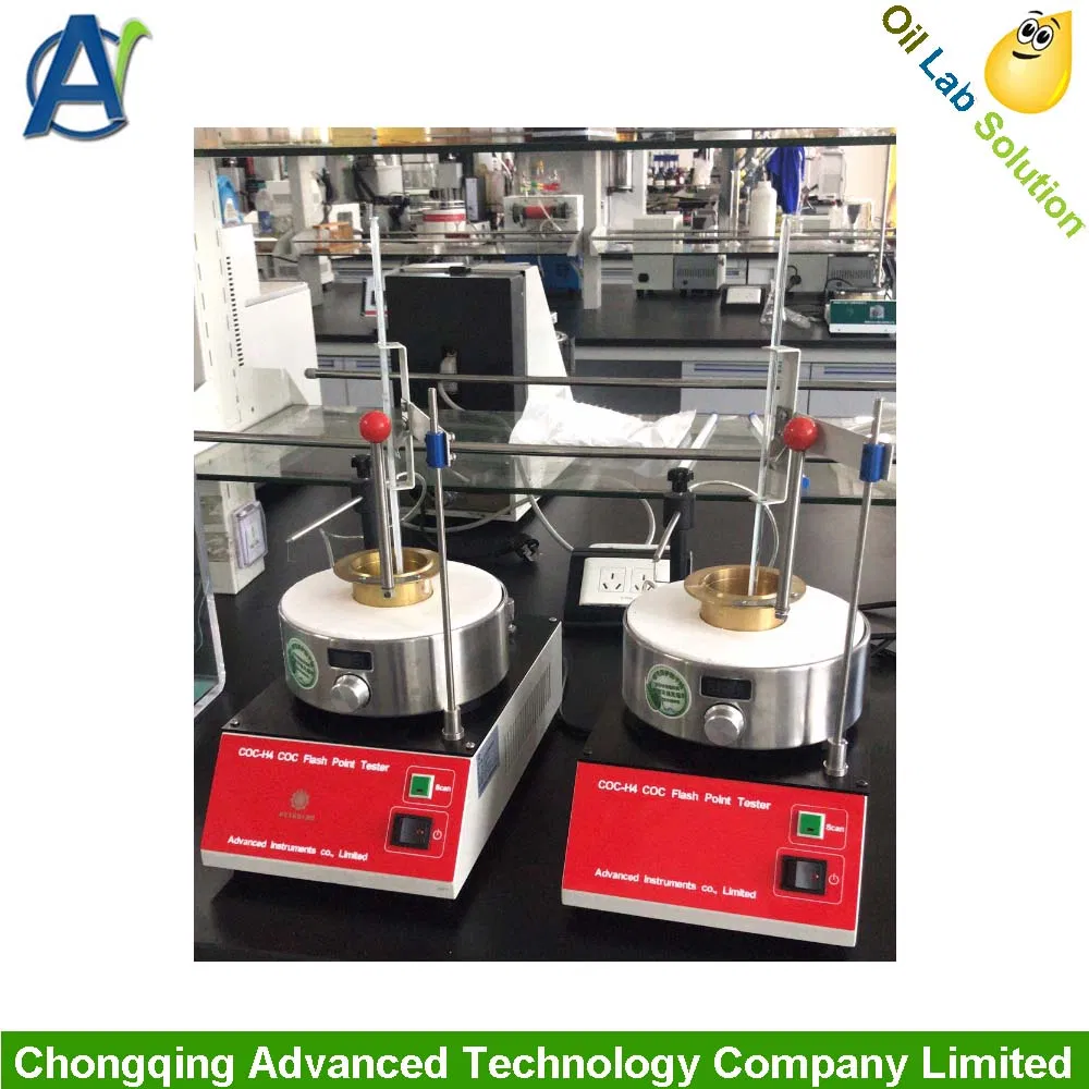 ASTM D92 Cleveland Open Cup Flash Point and Ignition Point Test Machine