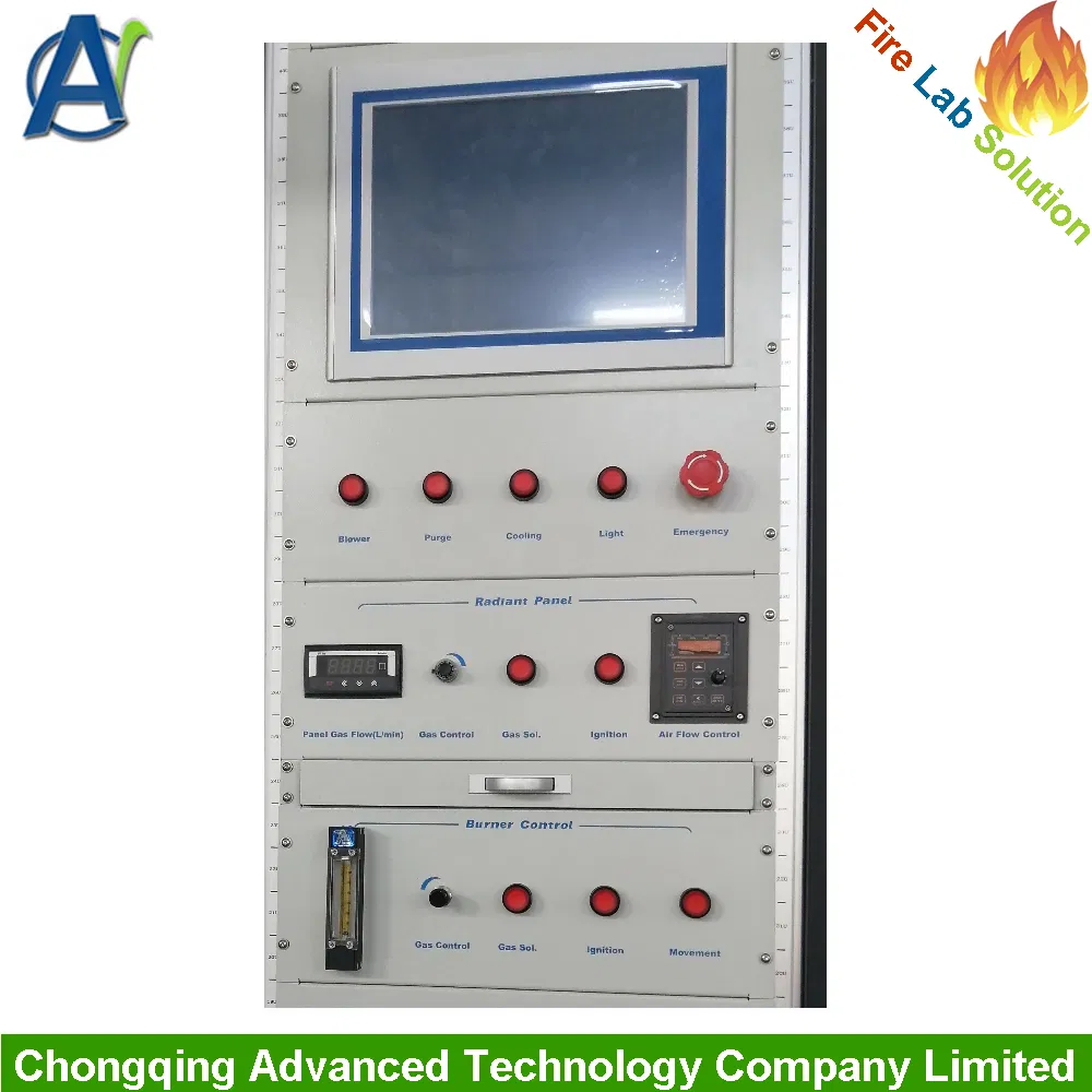 En ISO 9239-1 Floor Radiant Panel Testing Equipment for Floor Materials