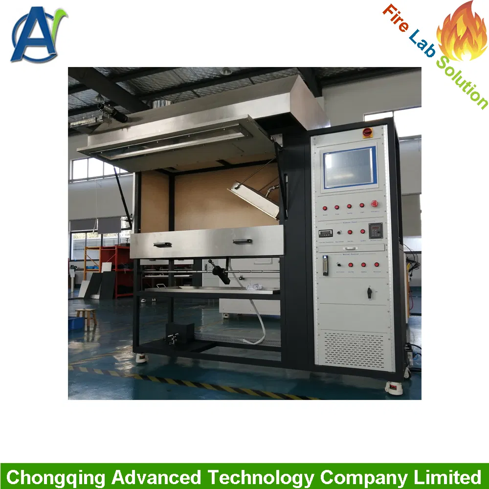 En ISO 9239-1 Floor Radiant Panel Testing Equipment for Floor Materials