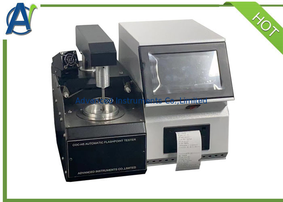 Fully Automatic COC Open Cup Flash Point Tester ASTM D92 Ambient~400℃