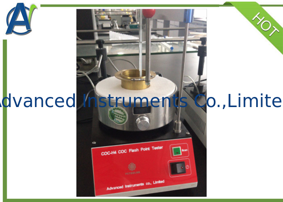 Best Seller ASTM D92 Cleveland Open Cup Flash Point Test instrument for Lubricant Oil
