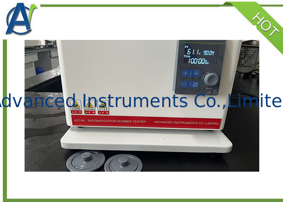 New Desiged Digital Saponification Value Tester by ASTM D94 And ISO 6293