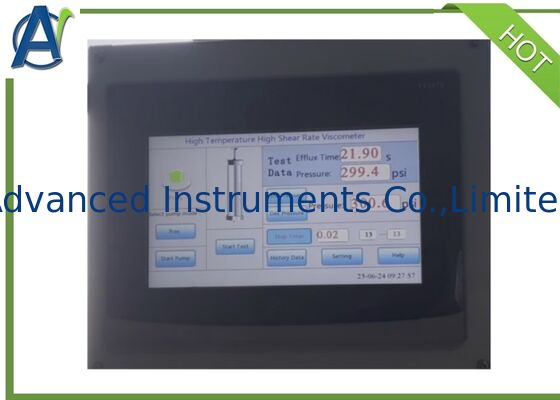 ASTM D5481 Multicell Capillary Viscometer for 150℃ HTHS Apparent Viscosity with Computer Controlling