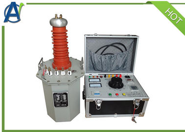 Electrical Oil Insulation Hipot Test Kit With HV Transformer 5KVA/50KV AC DC