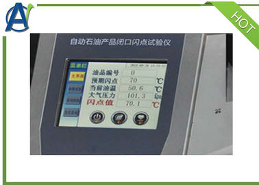 ASTM D93 ISO2719-73 Pensky Martens Closed Cup Flash Point Analyzer Fully Automatic