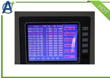 ASTM D93 ISO2719-73 Pensky Martens Closed Cup Flash Point Analyzer Fully Automatic