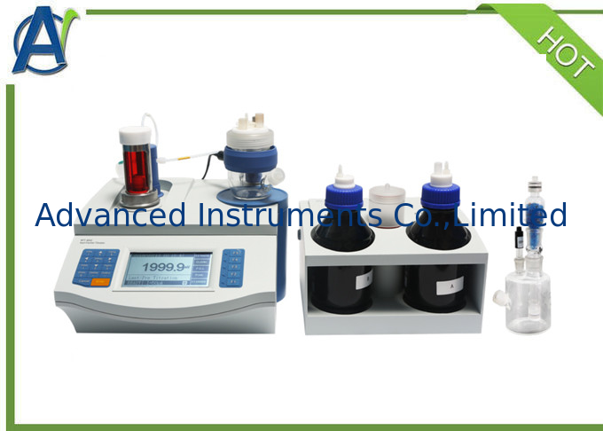 Automatic Volumetric And Coulometric Karl Ficher Titrator With Touch Screen