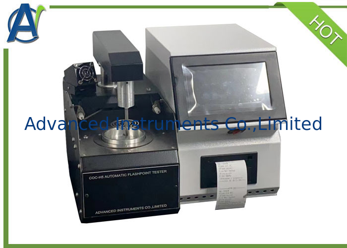 Fully Automatic COC Open Cup Flash Point Tester ASTM D92 Ambient~400℃