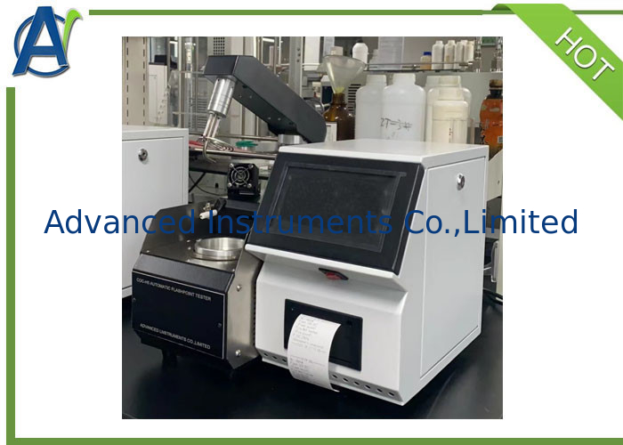 Fully Automatic COC Open Cup Flash Point Tester ASTM D92 Ambient~400℃