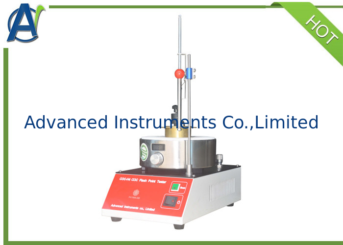 ASTM D92  Lubricant Oil  Cleveland Open Cup Flash Point and Ignition Point Test Machine