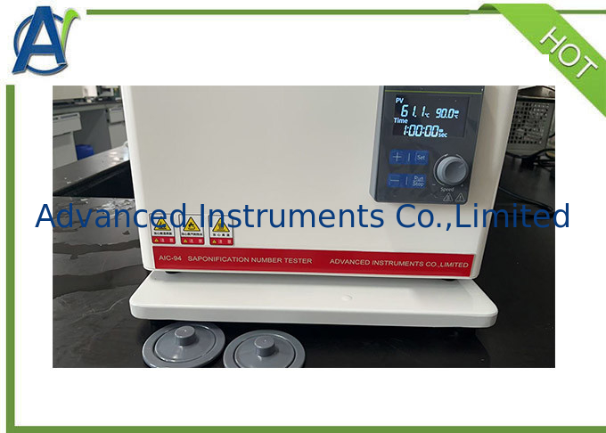 New Desiged Digital Saponification Value Tester by ASTM D94 And ISO 6293