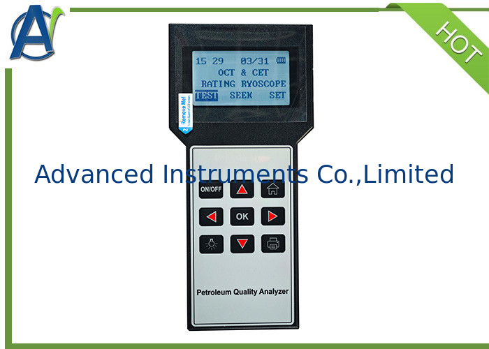 Portable Cetane Value and Octane Value Analyzer by ASTM D2699 ASTM D613