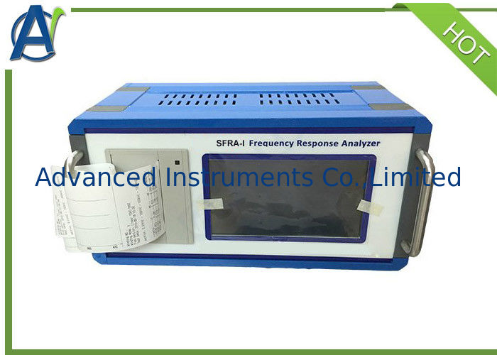 Touch Screen Transformer Test Equipment Sweep Frequency Response Analysis