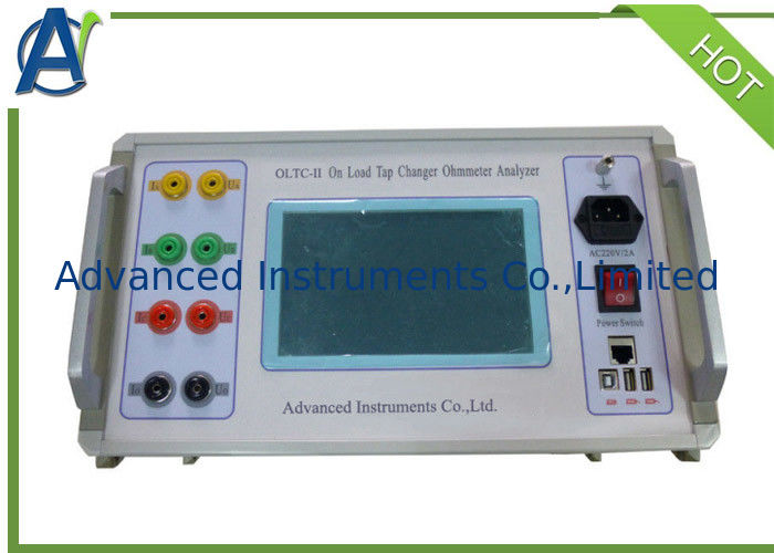 Transformer Electrical Test Instrument OLTC On Load Tap Changer With USB