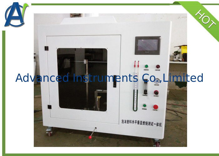 Horizontal Relative Burning Characteristics Apparatus For Foam Plastic by ISO 9772