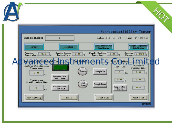 Non-Combustibility Test Apparatus EN ISO 1182,IMO FTPC Part 1,BS 476-4,EN 13501