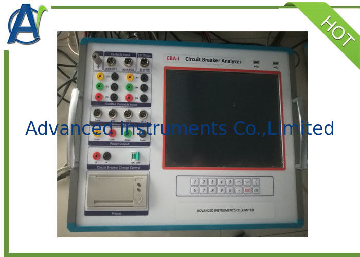 Automatic Mechanical Characteristics Instrumentation of Circuit Breaker Analyzer