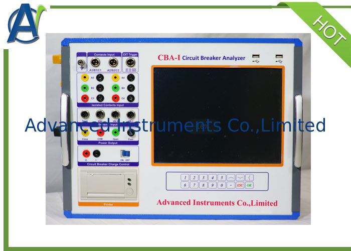 Automatic Mechanical Characteristics Instrumentation of Circuit Breaker Analyzer