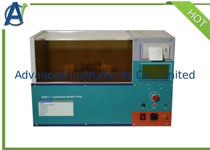 ASTM D877 D1816 Test Instrument Insulation Oil Dielectric Strength Tester