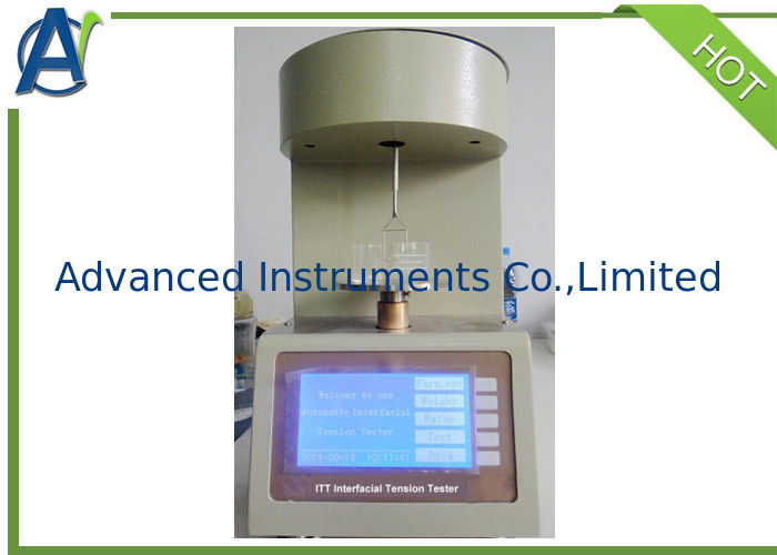ASTM D971 Automatic Interfacial Surface Tension Meter With Large LCD Display