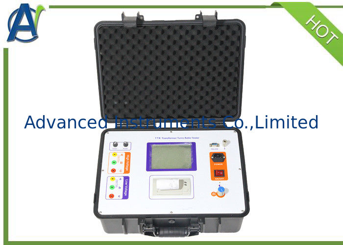 Durable Current Transformer CT Turns Ratio TTR Test Equipment with Printer