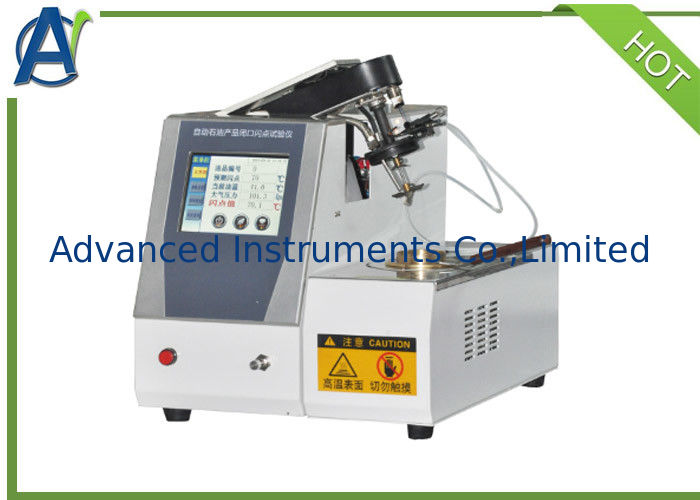 ASTM D93 ISO2719-73 Pensky Martens Closed Cup Flash Point Analyzer Fully Automatic