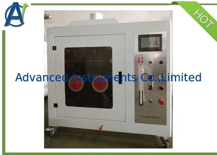 ISO 1210 Polymer Material Horizontal And Vertical Flame Testing Equipment IEC 60707