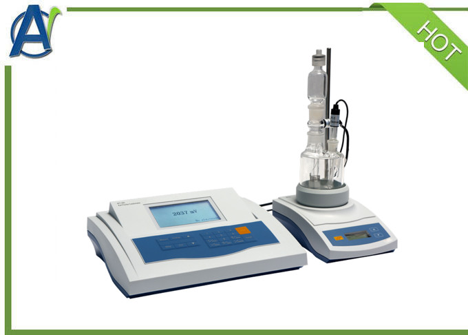 Touch Screen Volumetric Karl Fischer Tester With Measuring Range 0.1mg~250mg