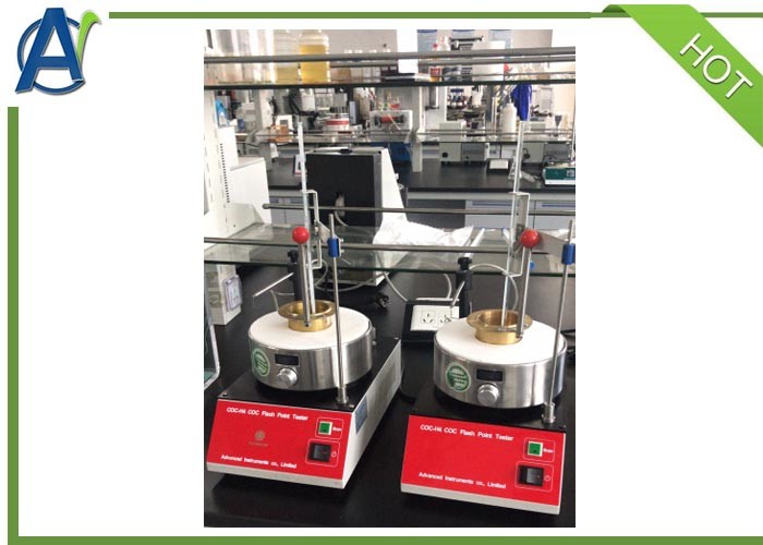 ASTM D92  Lubricant Oil  Cleveland Open Cup Flash Point and Ignition Point Test Machine