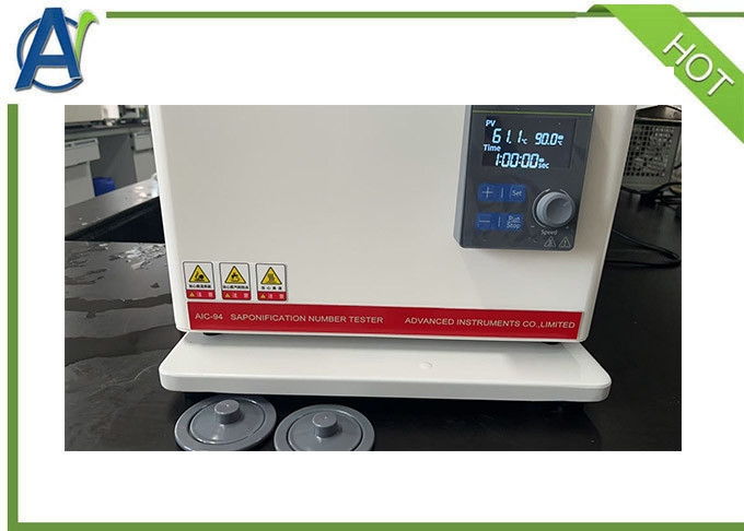 New Desiged Digital Saponification Value Tester by ASTM D94 And ISO 6293