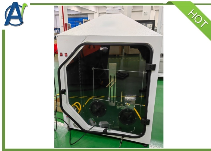 UL94 Horizontal and Vertical Flame Tester, ISO 9772 Plastic Material Burning Test Apparatus