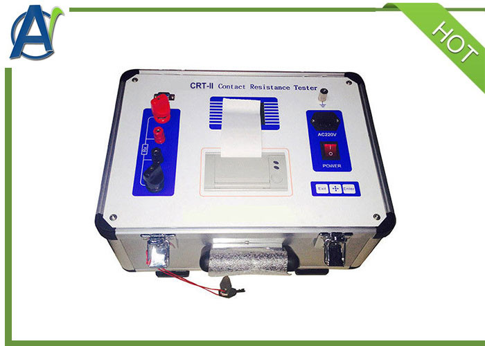 Contact Resistance Electrical Test Instrument For Circuit Breaker Routine Test