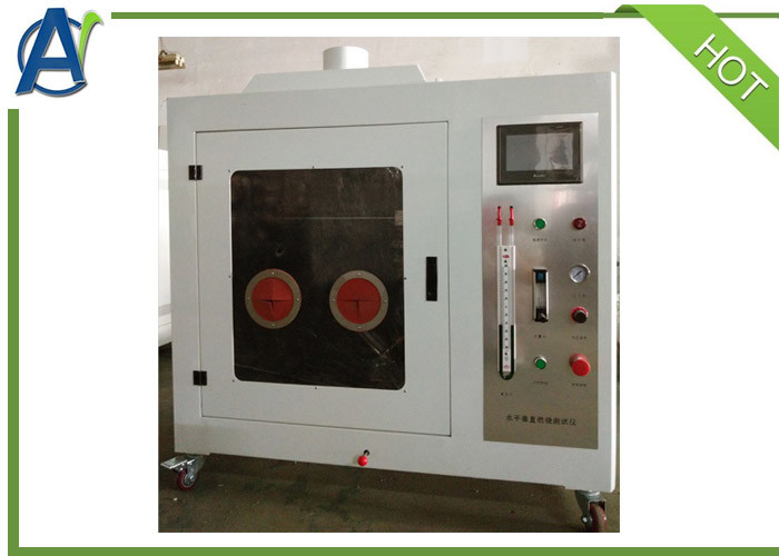 ISO 1210 Horizontal Vertical Flame Test Machine For Polymeric Material IEC 60707