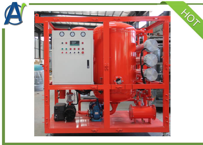 4000L/H Double Stage High Vacuum Oil Purifier For Transformer Oil Purification