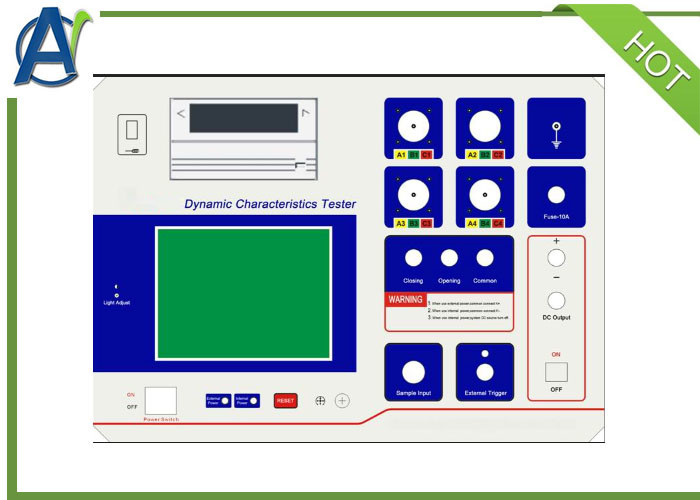 High Voltage Circuilt Breaker Test Equipment For Dynamic Characteristics Analysis