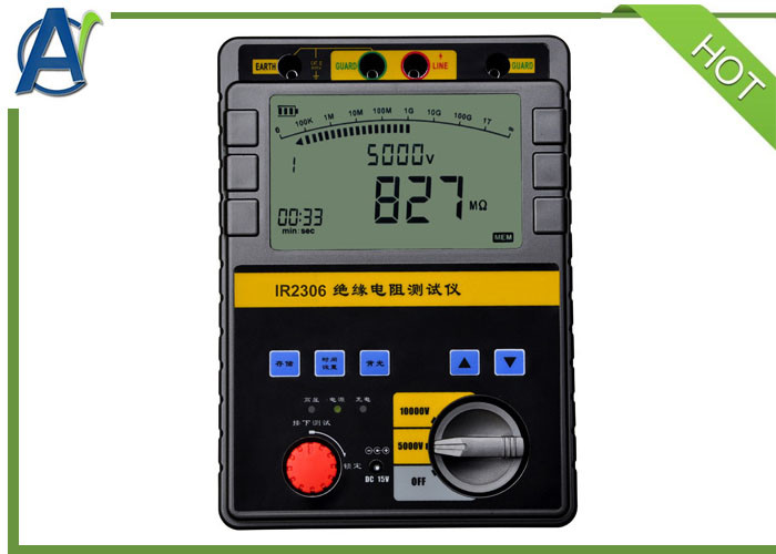 10kv Multimeter Electrical Test Instrument For Megger Insulation Resistance