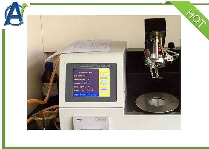 Automatic ASTM D93 Closed Cup Flash Point Tester with LCD Screen