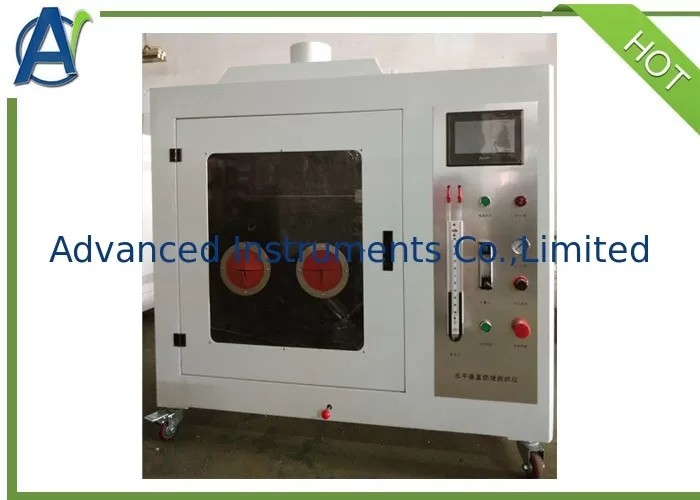 ISO 1210 Horizontal/Vertical Flame Tester for Polymer Material IEC 60707