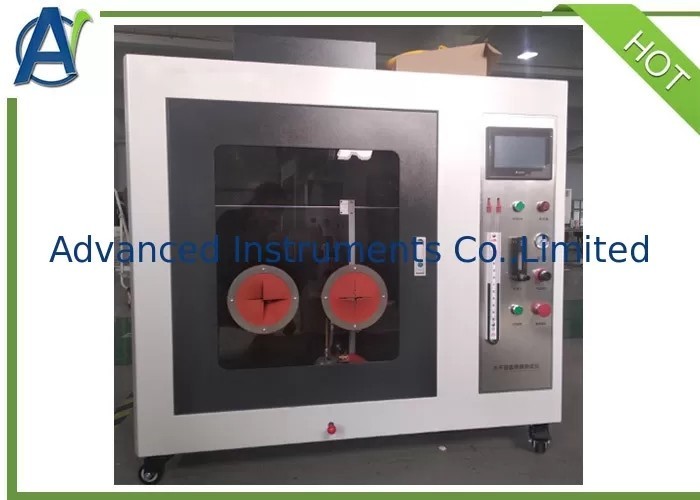 ISO 1210 Polymer Material Horizontal And Vertical Flame Testing Equipment IEC 60707