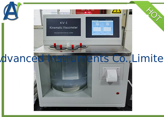 ASTM D445 Automatic Kinematic Viscometer for Lubricant Oil Testing