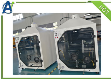 Horizontal and Vertical Flame Test Chamber for Flammability of Plastic Materials