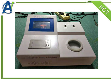 ASTM D6304 Lubricant Oil Coulometric Karl Fischer Titrator Water Content Tester