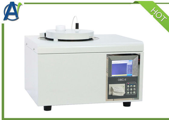 Calorific Heat Value Test Equipment by Oxygen Bomb Calorimeter For Coal and Oils