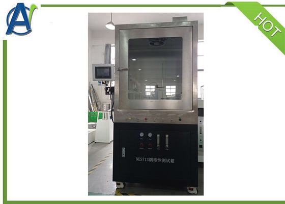 NES 713 Burning Smoke Toxicity Index Test Chamber Apparatus for Combustion Test